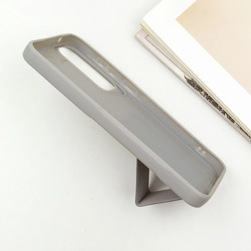 Чохол Віва з ремінцем для Xiaomi Redmi Note 13 4G – Grey. Фото 5 з 8