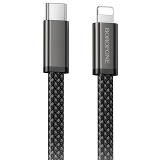 Дата кабель Borofone BX124 Peace Type-C to Lightning 30W (1m) фото 1 з 6
