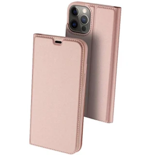 Чехол-книжка Dux Ducis для Apple iPhone 14 Pro Max (6.7") — Rose Gold