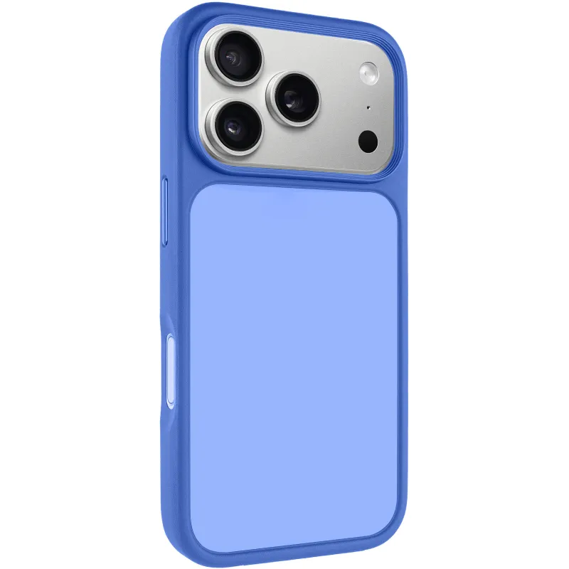 TPU+PC з металевими кнопками на Apple iPhone 17 Pro Max (6.9") – Блакитний / Sky Blue. Фото 1 з 1