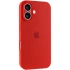 Чохол Silicone Case з захистом камери на Apple iPhone 16 Plus – Червоний / Red. Фото 1 з 8