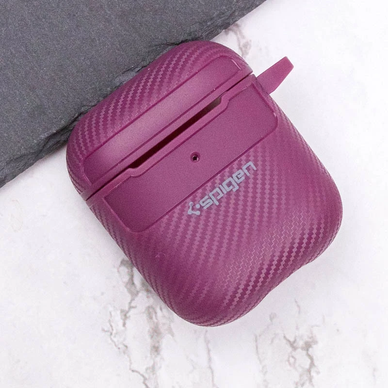 Футляр SGP Shockproof для навушників Airpods 1/2 – Plum. Фото 4 з 7
