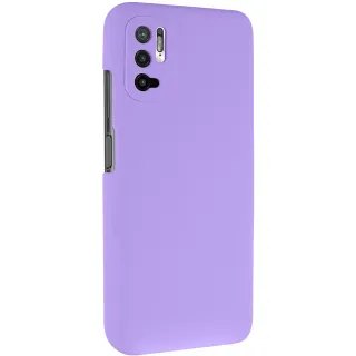 Чехол Silicone Case Lakshmi Premium з закритою камерою на Xiaomi Redmi Note 10 5G — Сиреневый / Dasheen
