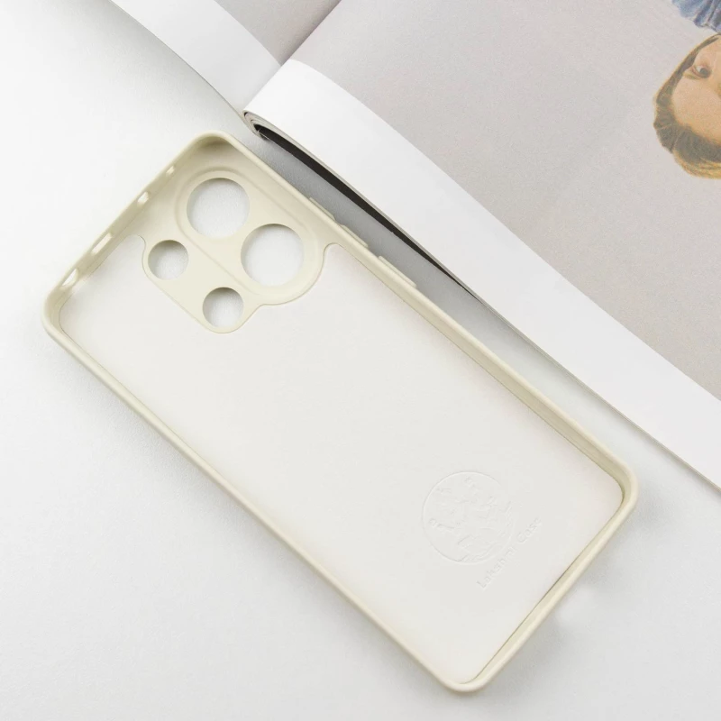 Чохол Silicone Case Lakshmi з закритою камерою на Xiaomi Redmi Note 13 4G – Пісочний / Sand. Фото 3 з 6