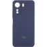 Чохол Silicone Case Lakshmi Premium L з закритою камерою на Xiaomi Poco C71 – Темно-синій / Midnight blue. Фото 1 з 1