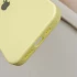 Чехол Silicone Case с закрытым низом для Apple iPhone 15 Pro (6.1") – Желтый / Mellow Yellow. Фото 5 из 6