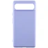 Кольоровий силіконовий чохол GETMAN на Google Pixel 6 Pro – Бузковий / Light purple. Фото 1 з 1