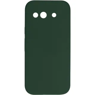 Чехол Silicone Case Lakshmi Premium з закритою камерою на Google Pixel 9a — Зеленый / Cyprus Green