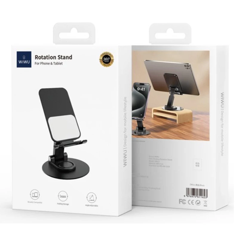 Підставка для телефону/планшета WIWU ZM-011 – Black. Фото 2 з 6
