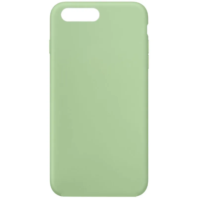 Чохол Silk Full Protective (AA) NO LOGO для Apple iPhone 7 plus / 8 plus – Зелений / Pistachio. Фото 1 з 1