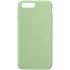 Чохол з закритим низом Silicone Case на Apple iPhone 7 plus / 8 plus – Зелений / Pistachio. Фото 1 з 1