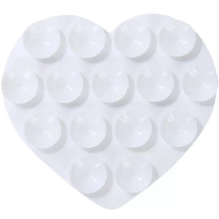 Держатель-присоска для телефона Double Side Silicone Heart фото 1 из 2