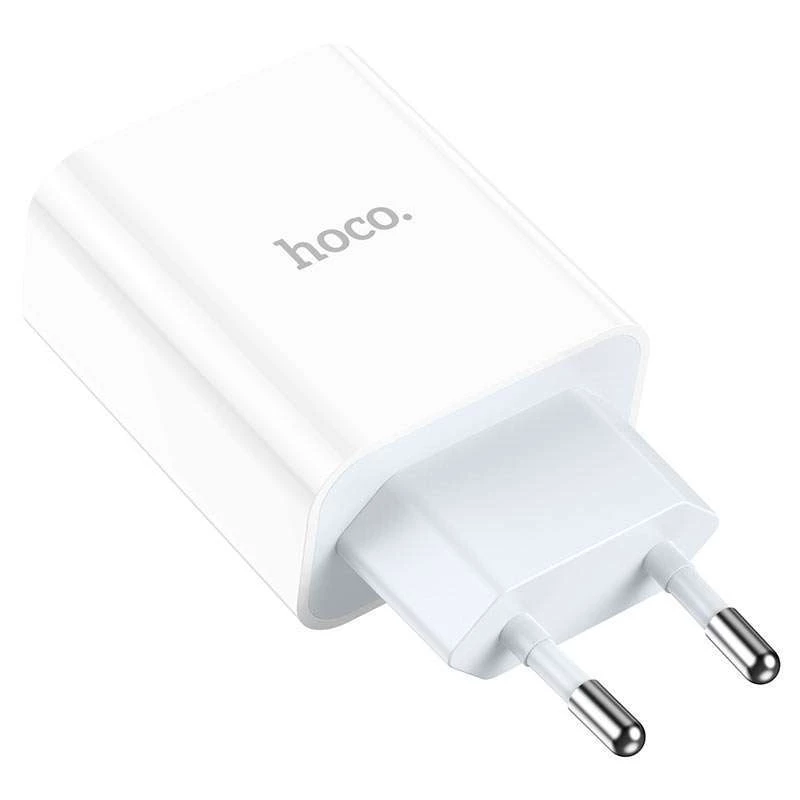 МЗП HOCO C97A PD20W+QC3.0 (1USB/1Type-C/3A) – Білий. Фото 3 з 6