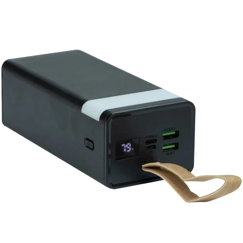 Портативное ЗУ Power Bank XO PR130 PD20W/QC 22.5W 40000 mAh – Black. Фото 3 из 5