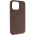 Чехол Silk (AA) NO LOGO with Magnetic Fit для Apple iPhone 15 Pro (6.1") – Коричневый / Brown. Фото 1 из 1