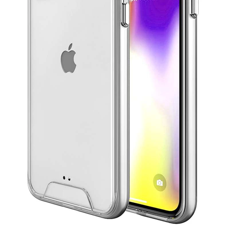 Силіконовий чохол Space Case на Apple iPhone 7 / 8 (4.7") – Прозорий. Фото 2 з 6