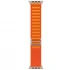 Ремешок Alpine Loop для Apple watch 42mm/44mm/45mm/49mm (m/l) – Оранжевый / Orange. Фото 4 из 4