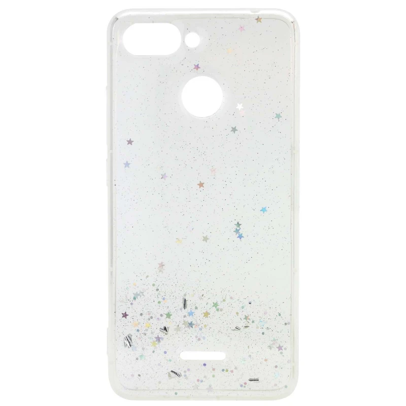 

Силиконовый чехол Star Glitter для Xiaomi Redmi 6 (Прозрачный), Прозорий