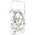 TPU+PC чехол Clear Garden with MagSafe для Apple iPhone 17 Pro (6.3") – White Gardenia. Фото 2 из 6