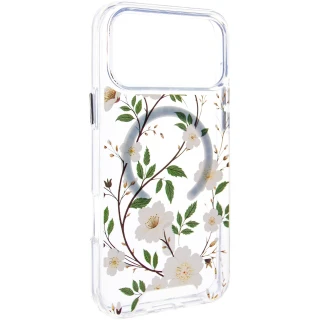 TPU+PC чохол Clear Garden with MagSafe для Apple iPhone 17 Pro Max (6.9") фото 1 з 6