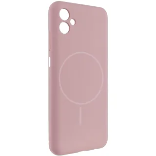 Чохол Silicone Cover Lakshmi Full Camera (AA) with Magnetic Fit для Samsung Galaxy A07 — Рожевий / Pink Sand