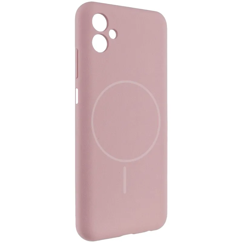Чохол Silicone Cover Lakshmi Full Camera (AA) with Magnetic Fit для Samsung Galaxy A08 – Рожевий / Pink Sand. Фото 1 з 1