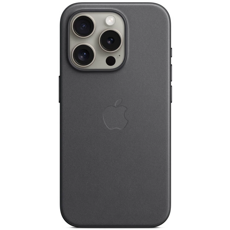 

Чехол FineWoven with MagSafe для Apple iPhone 15 Pro Max (6.7") (Black)