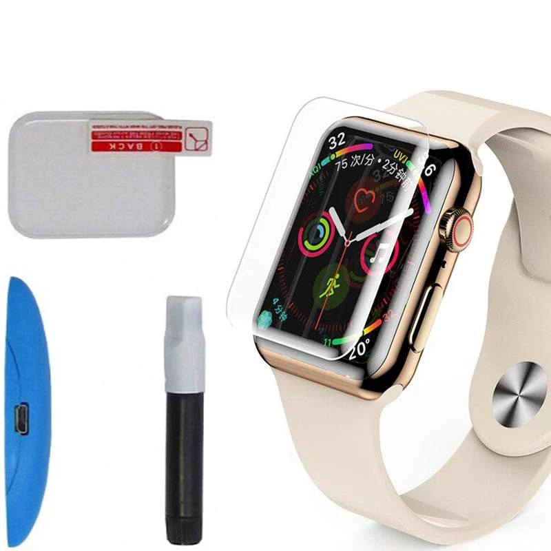 

3D захисне скло Mocolo з УФ лампою на Аксесуари для Apple Watch