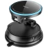 Автотримач з БЗП WIWU CH-326 Universal Vacuum Suction Magnetic 15W – Black. Фото 8 з 8