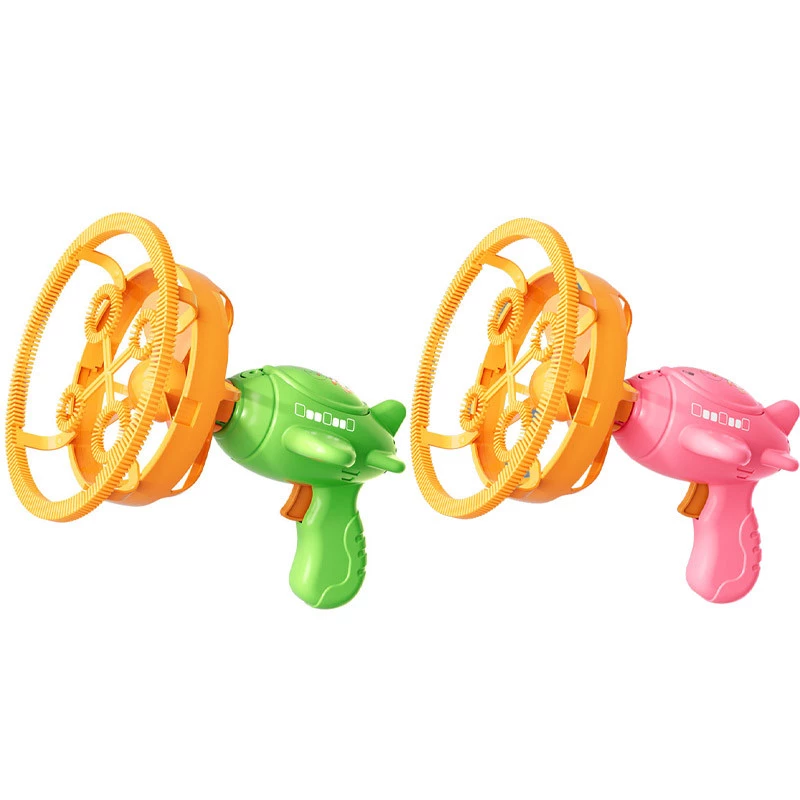 Пістолет для мильних бульбашок H035 Bubble Gun з пропелером 2in1+bottle 250ml фото 1 з 1