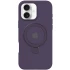 Силіконовий чохол Full Protective з кільцем-тримачем Apple iPhone 16 Plus – Purple. Фото 1 з 5