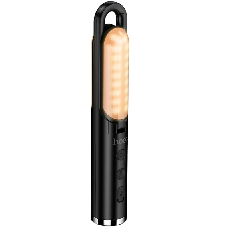 Лампа кемпінгова Hoco HX13 Flashing&Lighting (1200 mAh) – Black. Фото 6 з 6