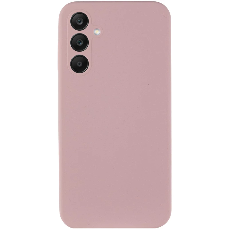 Чохол Silicone Case Lakshmi Premium з закритою камерою на Samsung Galaxy S25 – Рожевий / Pink Sand. Фото 3 з 11