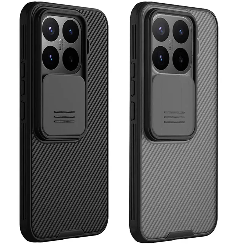 Карбоновая накладка Nillkin Pro со шторкой для камеры для Xiaomi 17T фото 1 из 1