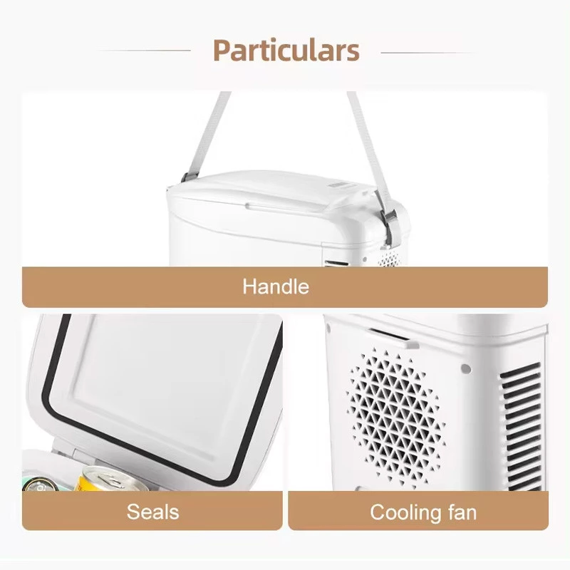 Автохолодильник 9L - К9А охолодження/нагрів (12v) – White. Фото 5 з 8