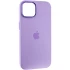 Чехол Silicone Case с металлическими кнопками для Apple iPhone 14 (6.1") – Сиреневый / Lilac. Фото 2 из 9