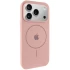 Чохол Silicone Case Full Protective (AA) V2 with MagSafe для Apple iPhone 17 Pro (6.3") – Рожевий / Pink Sand. Фото 3 з 11