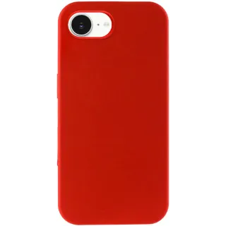 Чехол Silk Full Protective (AA) NO LOGO для Apple iPhone 16e (6.1") — Красный / Red