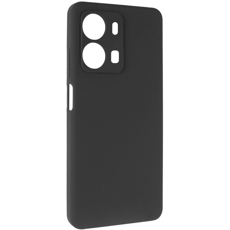 Чохол Silicone Case Lakshmi Plus з закритою камерою на Xiaomi Redmi 13C – Чорний / Black. Фото 3 з 14