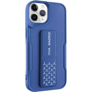 Чехол Вива с ремешком для Apple iPhone 12 Pro Max (6.7") — Dark Blue