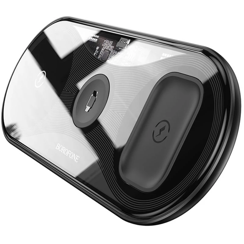 БЗУ BOROFONE BQ19 3in1 – Черный. Фото 2 из 6