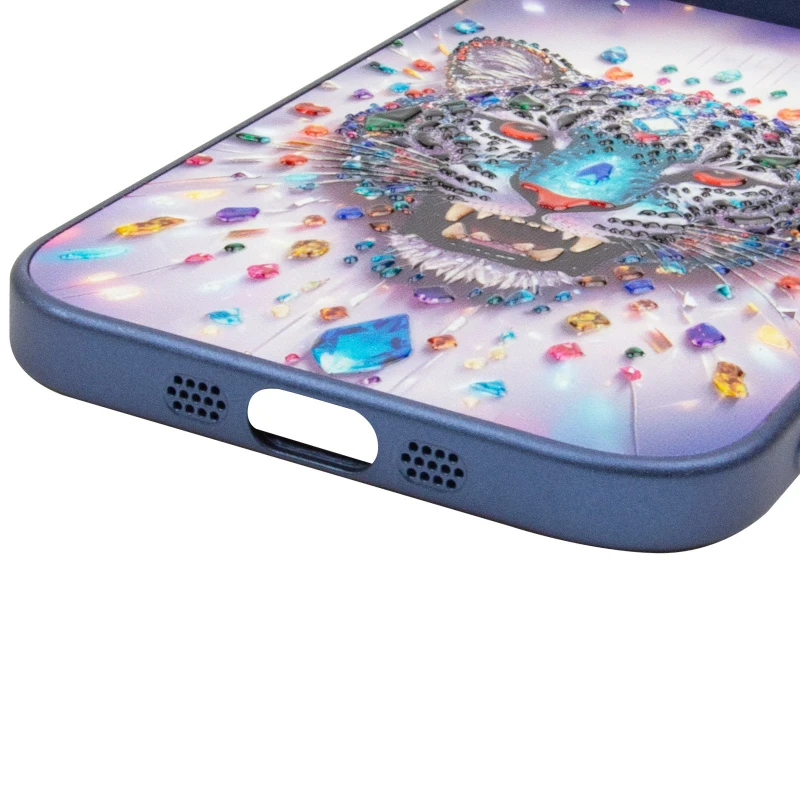 Чохол TPU+PC Crystal Hunt with MagSafe для Apple iPhone 17 Air (6.5") – Blue. Фото 8 з 8