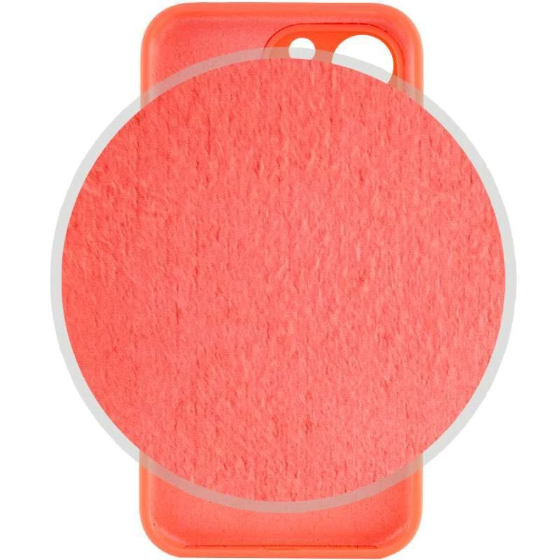Чохол Silicone Case з захистом камери на Apple iPhone 14 Pro (6.1") – Помаранчевий / Pink citrus. Фото 3 з 4