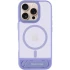 TPU+PC чехол Stand case для Apple iPhone 16 Pro – Light blue. Фото 3 из 7