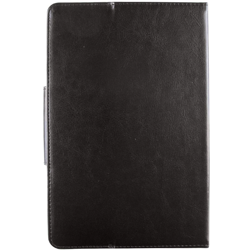 Універсальний шкіряний чохол книжка для планшета 7-8" – Чорний. Фото 4 з 10