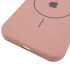 Чехол Silicone Case Full Protective (AA) V2 with MagSafe для Apple iPhone 16 Pro Max – Розовый / Pink Sand. Фото 9 из 11