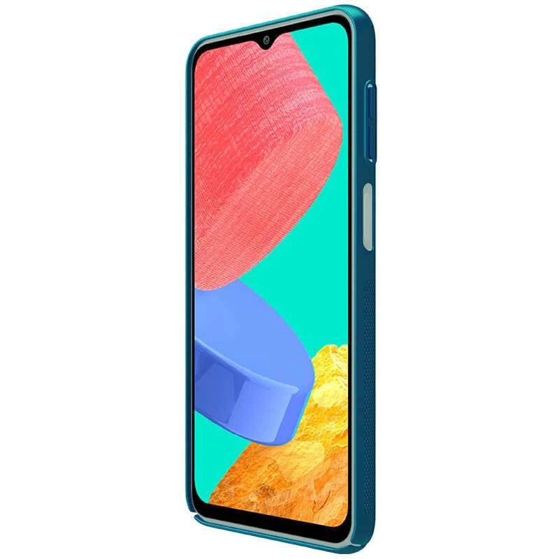 Пластиковая накладка Matte Frost для Samsung Galaxy M33 5G – Бирюзовый / Peacock blue. Фото 4 из 5