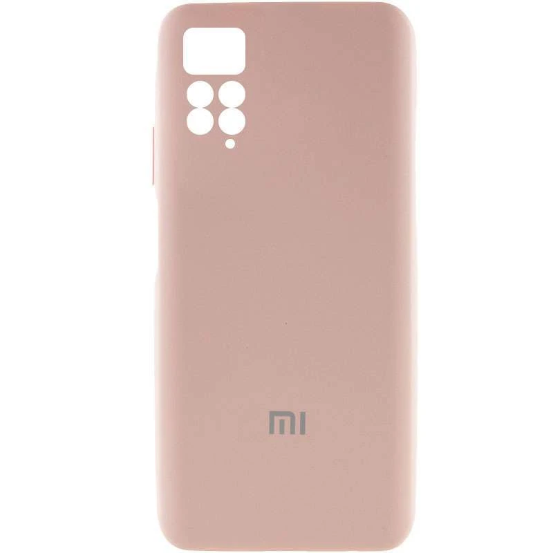 

Чохол Silicone Case з закритим низом та захистом камери на Xiaomi Redmi Note 11 Pro 4G/5G (Рожевий / Pink Sand)