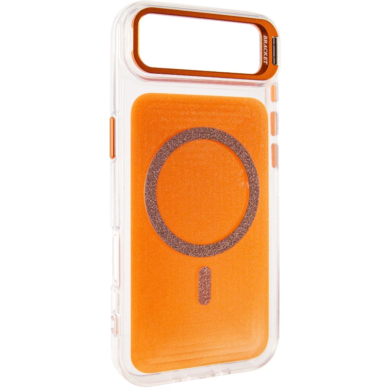Чехол TPU+PC Jewel Sparkle with MagSafe для Apple iPhone 17 Air (6.5") – Orange Sparkle. Фото 2 из 7
