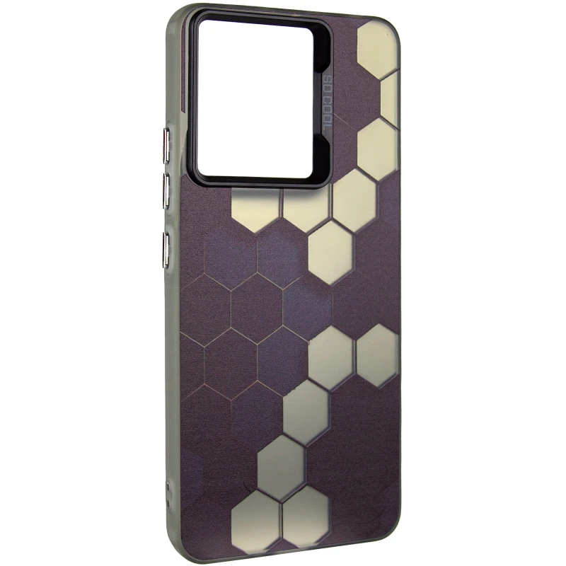 Чохол TPU+PC Street Art для Xiaomi Redmi Note 14 4G (Int. version) – Honeycomb. Фото 2 з 6